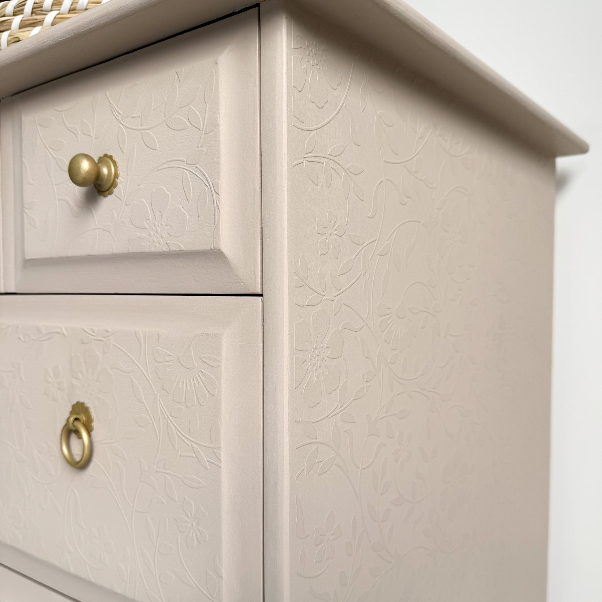 beige painted dresser Beige Furniture Makeovers
